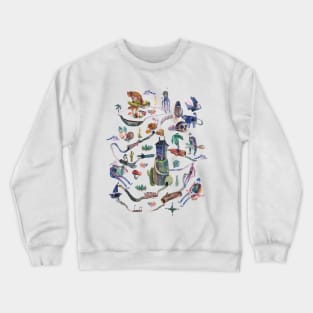 map Crewneck Sweatshirt